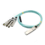 QSFP to 4 x SFP Active Optical Breakout Cable