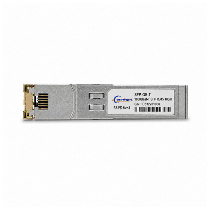 1000BASE-T SFP Copper RJ-45 Transceiver Module - Connlight