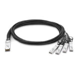QSFP to 4 x SFP DAC Breakout Cable