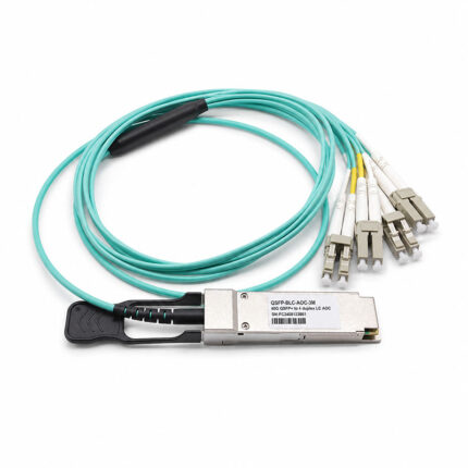 40G QSFP+ to 4 Duplex LC Active Optical Breakout Cable