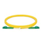 LC APC to LC APC Duplex OS2 Fiber Patch Cable