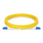 LC UPC to LC UPC Duplex OS2 Fiber Patch Cable