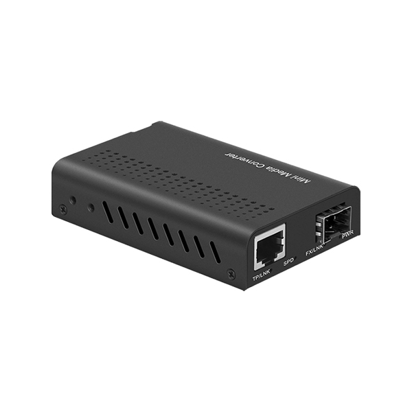 MC-3201-M-1 Mini Gigabit Ethernet Network Media Converter, 1 x Gigabit SFP Port, 1 x 10/100/1000M RJ45 Port