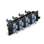 OM3/OM4 8 x MTP-12 Fiber Adapter Panel