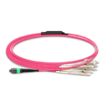 MTP-12 APC to 6 LC/UPC Duplex, Multimode (OM4)