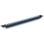 1U 48 Fibers OS2 24 LC Fiber Adapter Panel