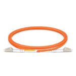 LC UPC to LC UPC Duplex OM1 Fiber Patch Cable