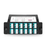 8 x LC 4x LC OM4 Fiber TAP Cassette