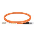 LC UPC to ST UPC Duplex Multimode Fiber Patch Cable