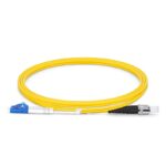 LC UPC to ST UPC Duplex OS2 Fiber Patch Cable