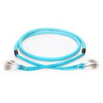 Customized OM3/OM4 Tight-Buffered Multi-Fiber Breakout Cable