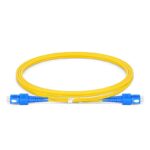 SC UPC to SC UPC Duplex OS2 Fiber Patch Cable