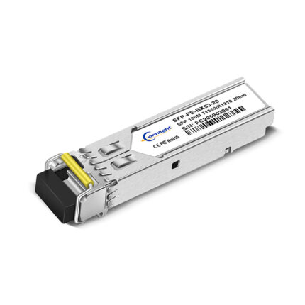 100BASE-BX BiDi SFP 1550nm-TX/1310nm-RX 20km Transceiver Main Image