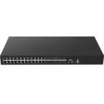 Managed PoE Switch, 16 x RJ45, 8 x SFP/RJ45, 4 x SFP