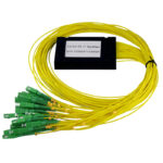 PLC Fiber Splitter, Pigtailed ABS Module