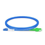 Armored LC UPC to SC APC Duplex OS2 Patch Cable