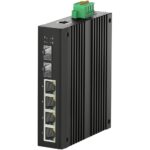 Layer 2+ Managed Industrial Switch, 4 x RJ45, 2 x SFP