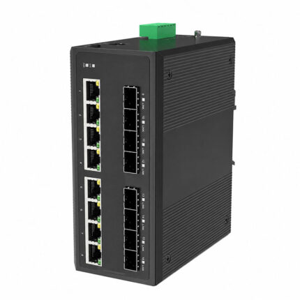 L2+ Managed Industrial Ethernet Switch, 8 x 1GB RJ45, 8 x 1GB SFP