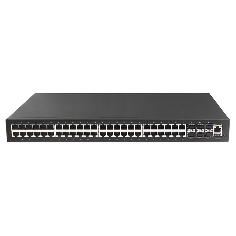 CIS-648-1 Industrial Ethernet Switch, 48 RJ45, 6 SFP