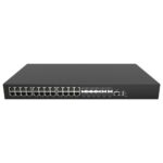 Managed PoE Switch, 16 x RJ45, 8 x SFP/RJ45, 4 x SFP