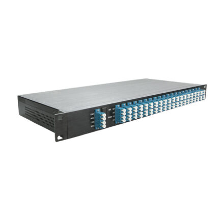 40 Channels Dual Fiber DWDM Mux Demux