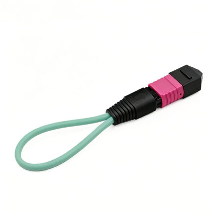 MPO OM4 Multimode Fiber Loopback Cable