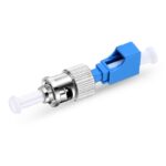 LC Female to ST Male Simplex Adapter without Flange
