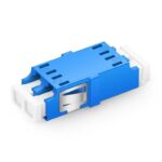 LC-LC Duplex OS2 Fiber Adapter without Flange
