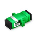 SC-SC Simplex OS2 Fiber Adapter with Flange