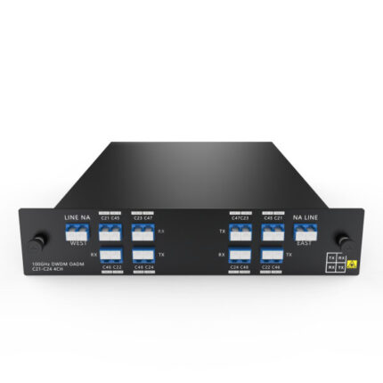 Customized DWDM OADM 4 Channels Single Fiber
