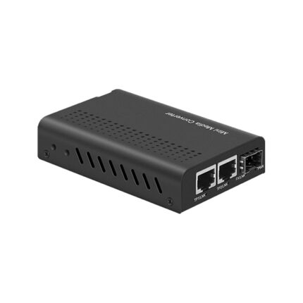 Mini Gigabit Ethernet Network Media Converter, 1 x Gigabit SFP Port, 2 x 10/100/1000M RJ45 Port