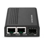Mini Gigabit Ethernet Network Media Converter, 1 x Gigabit SFP Port, 2 x 10/100/1000M RJ45 Port