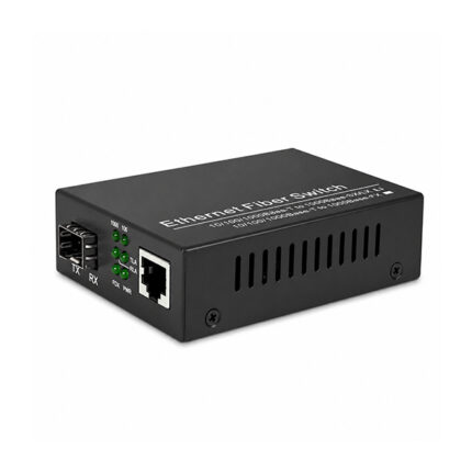 1x 10/100/1000Base-T RJ45 to SFP media converter