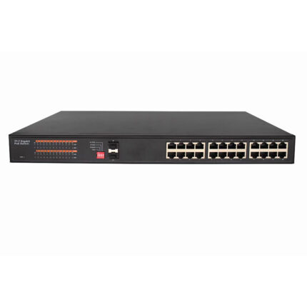 L2 Managed Switch, 24 x RJ45, 2 x SFP
