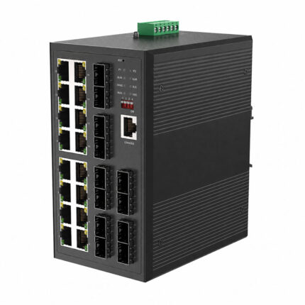L2+ Managed Industrial Ethernet Switch, 16 x 1GB RJ45, 12 x 1GB SFP Image 1