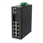 L2+ Managed Industrial Ethernet Switch, 8 x 1GB RJ45, 2 x 1GB SFP Image 1