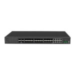 Layer 3 Managed Industrial Ethernet Switch, 16 x 1GB SFP, 8 x 1G Combo RJ45/SFP, 4 x 10G SFP+
