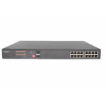 Managed Switch, 16 x RJ45, 2 x SFP