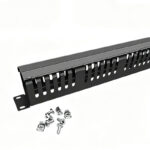24-Ring 1U Cable Management Panel