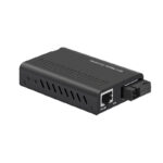 Mini Media Converter, 1 x SC (1-fiber)Port, 1 x RJ45 Port